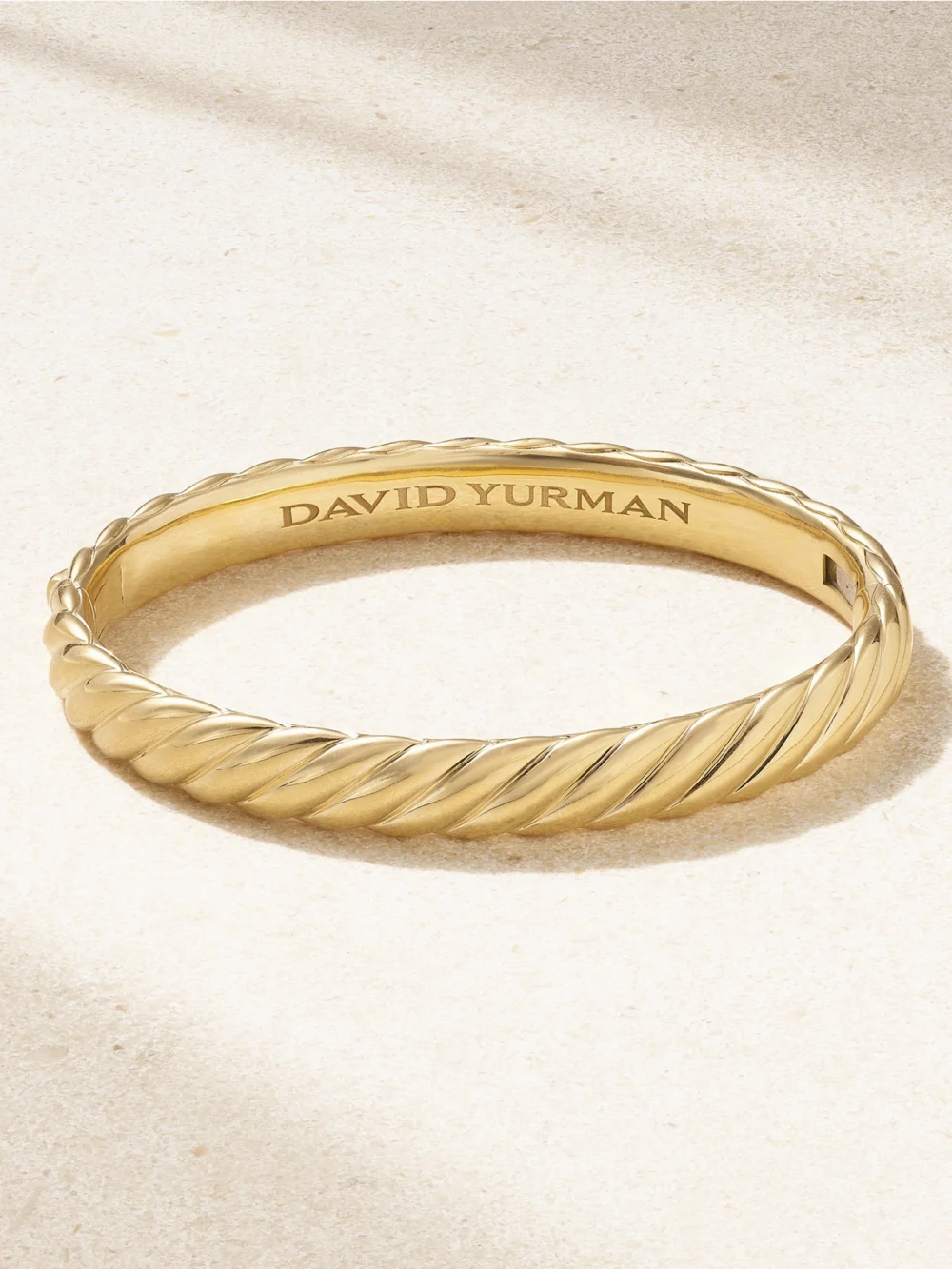 David Yurman Sculpted Cable 18-karat Gold Bracelet in m