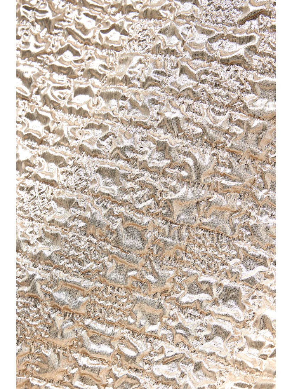 Close-up detail of the Dima Ayad Metallic Popcorn Midi Dress