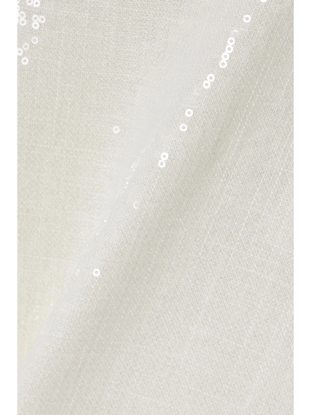 Close-up detail of the Dima Ayad Strapless Sequin-embellished Woven Maxi Dress