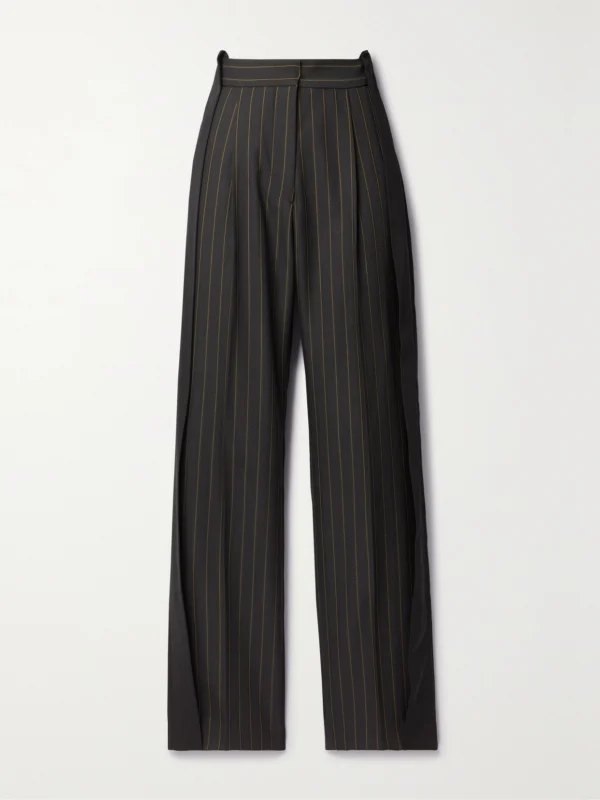 Diotima Stona Paneled Twill Straight-leg Pants