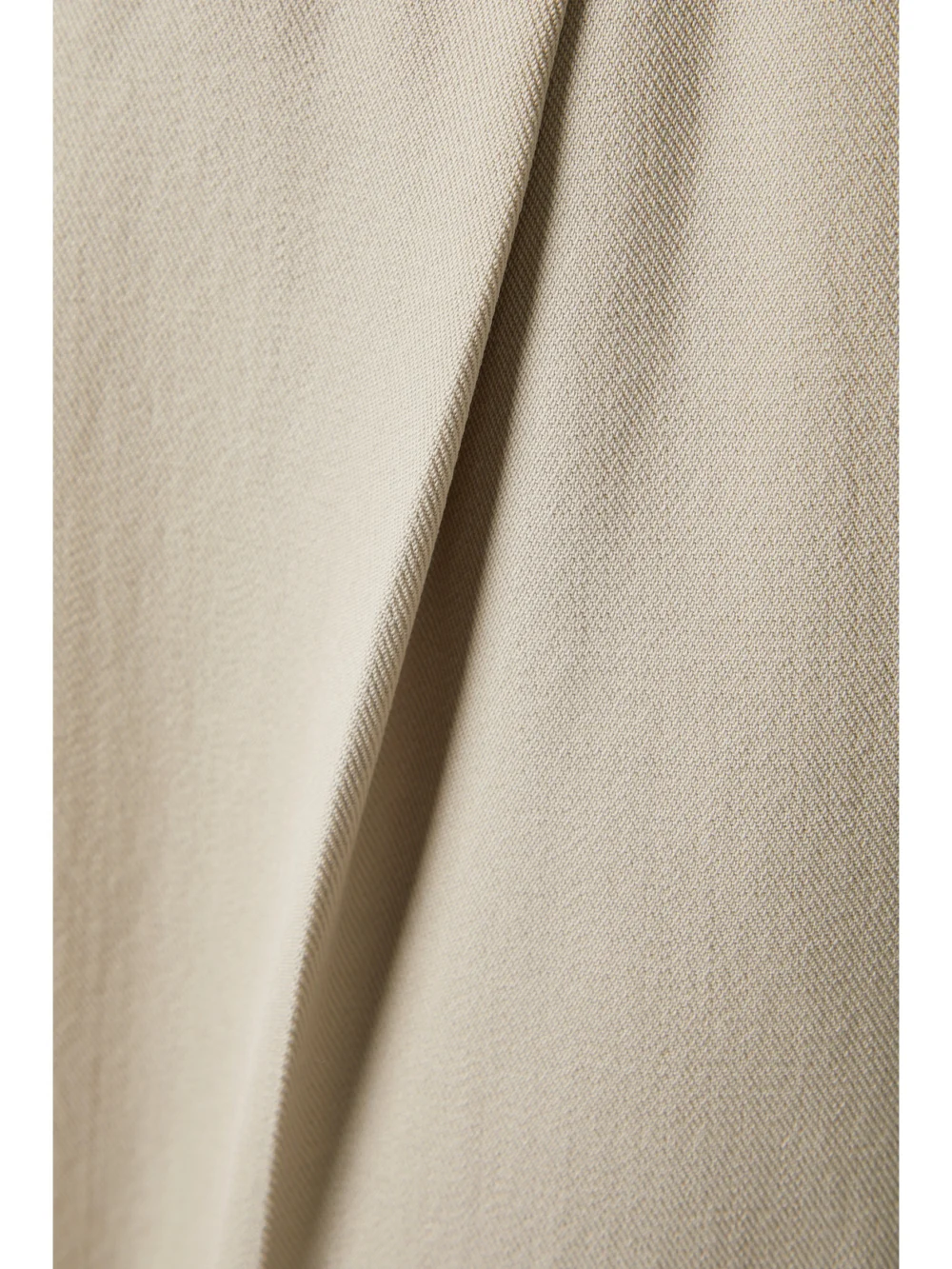 Close-up detail of the Diotima Stona Paneled Twill Straight-leg Pants