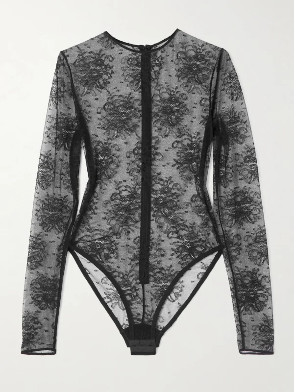 Dolce & Gabbana Chantilly Lace Bodysuit