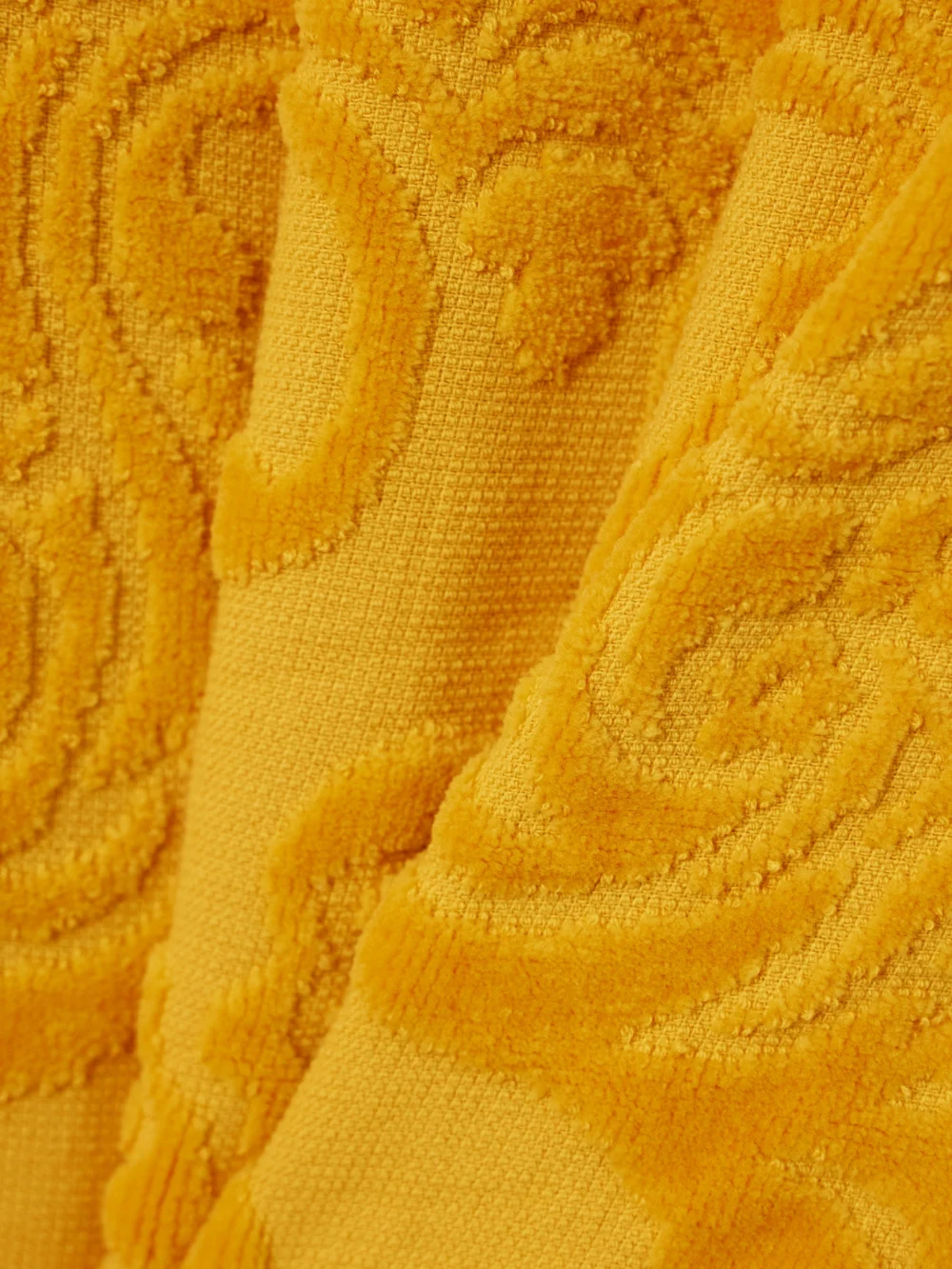 Close-up detail of the Dolce & Gabbana Cotton-terry Jacquard Robe