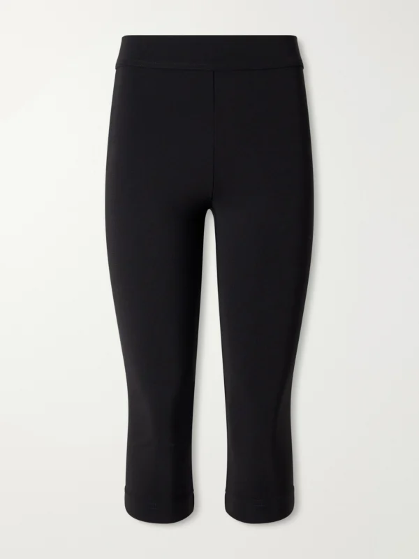 Dolce & Gabbana Crepe High-rise Straight-leg Capri Pants
