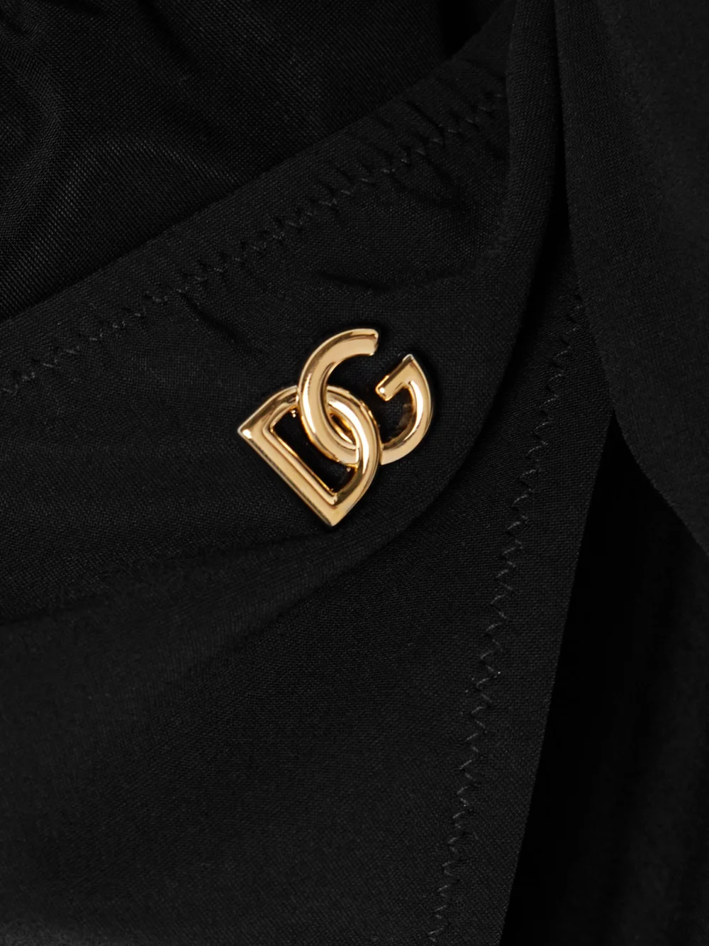 Close-up detail of the Dolce & Gabbana Embellished Bikini Briefs