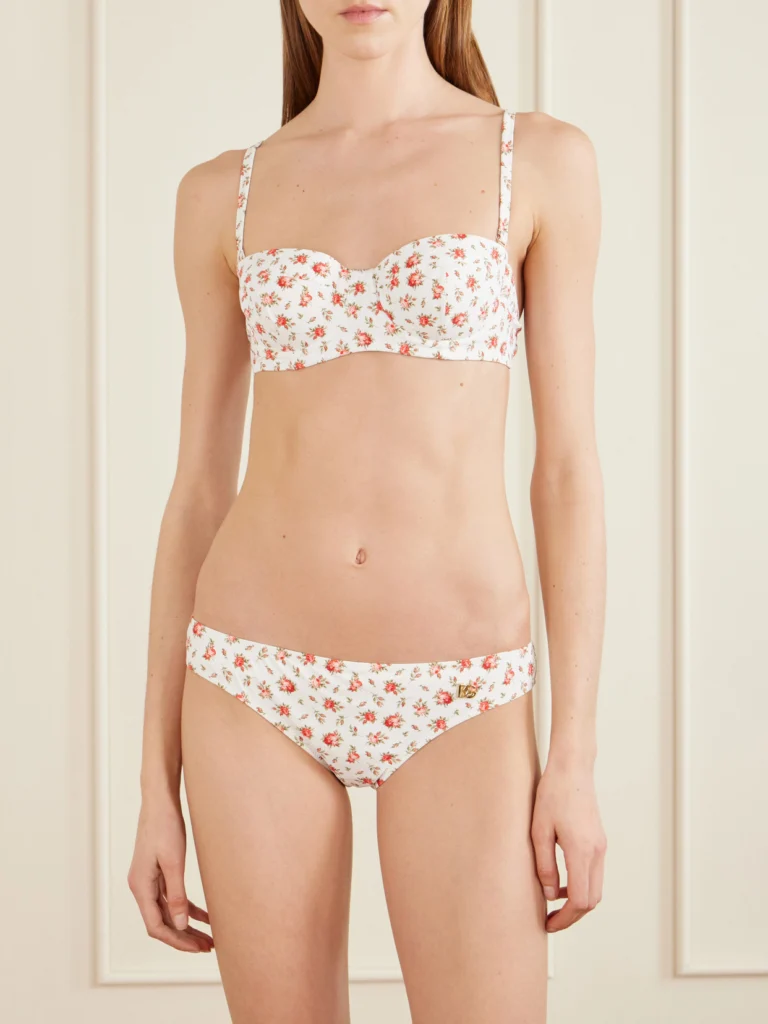 Dolce & Gabbana Floral-print Bikini