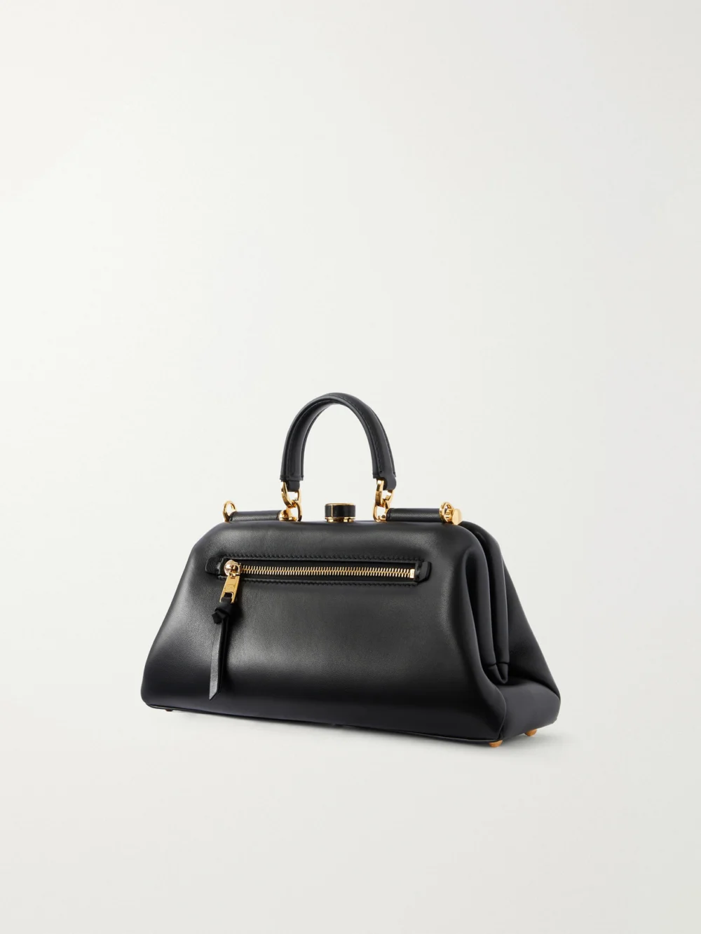 Back view of the Dolce & Gabbana Grandma Medium Leather Top-handle Bag