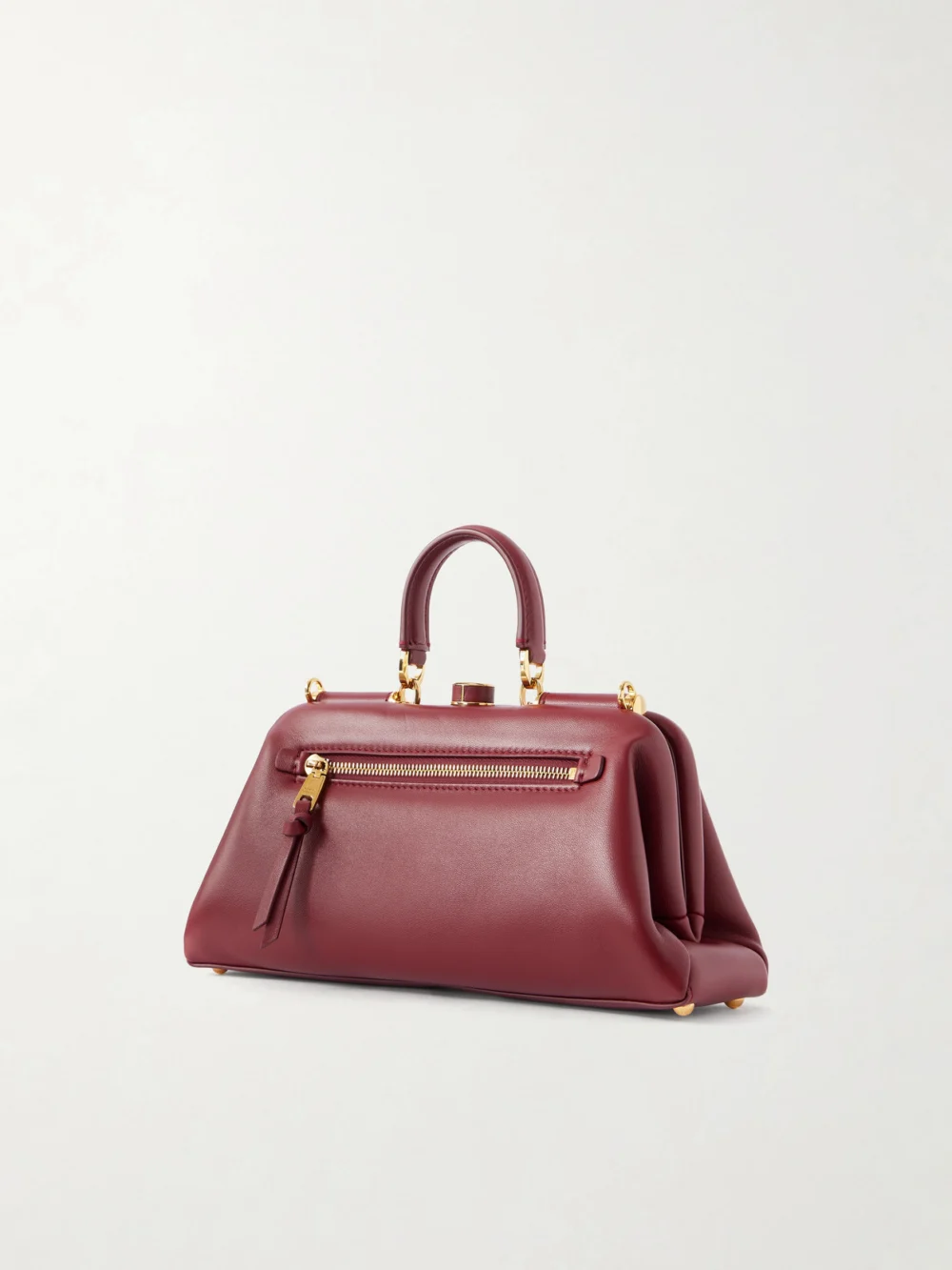Back view of the Dolce & Gabbana Grandma Medium Leather Top-handle Bag