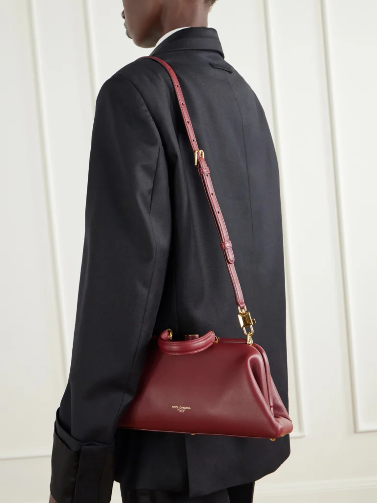 Dolce & Gabbana Grandma Medium Leather Top-handle Bag