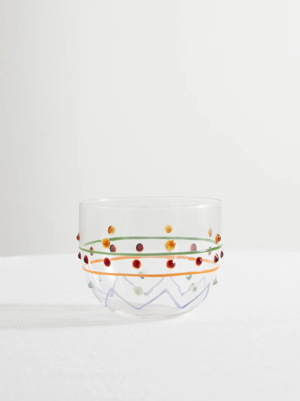 Dolce & Gabbana Painted Glass Bowl in multi