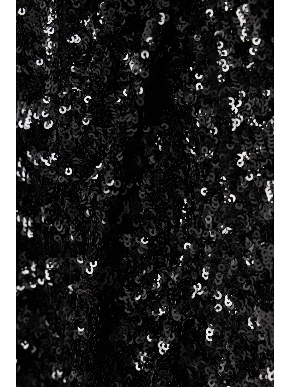 Close-up detail of the Dolce & Gabbana Sequined Stretch-tulle Mini Dress