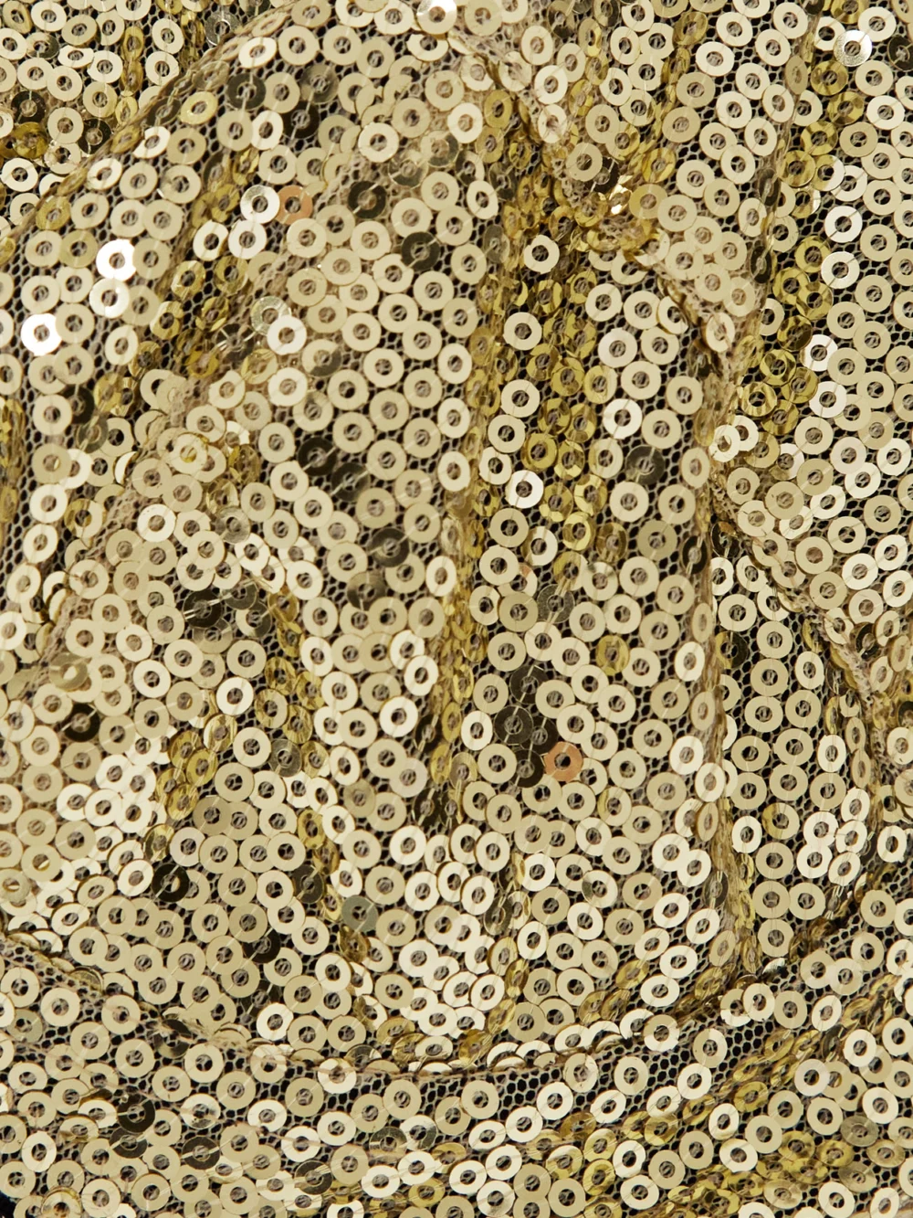 Close-up detail of the Dolce & Gabbana Sequined Tulle Underwired Balconette Bra