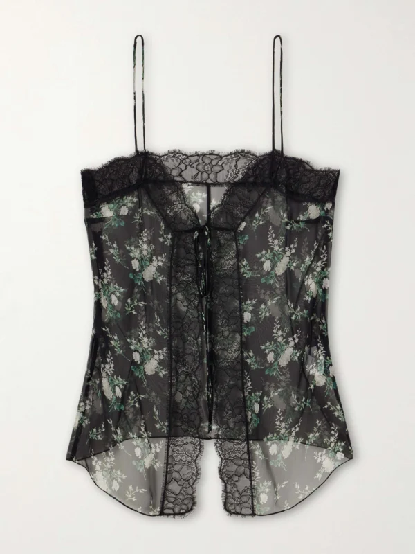 Dolce & Gabbana Silk and Cotton-blend Top