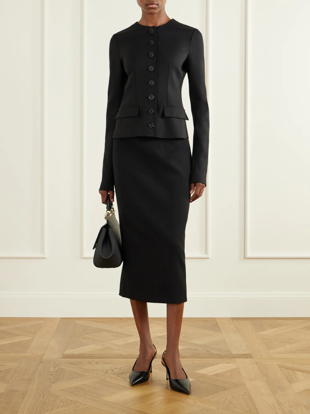 Dolce & Gabbana Stretch-wool Jacket, worn by a model