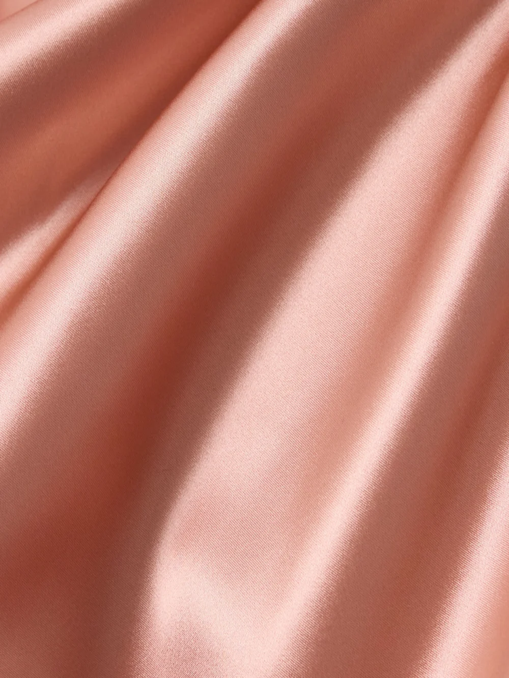 Close-up detail of the Dolce & Gabbana Two-tone Ruched Satin Midi Dress