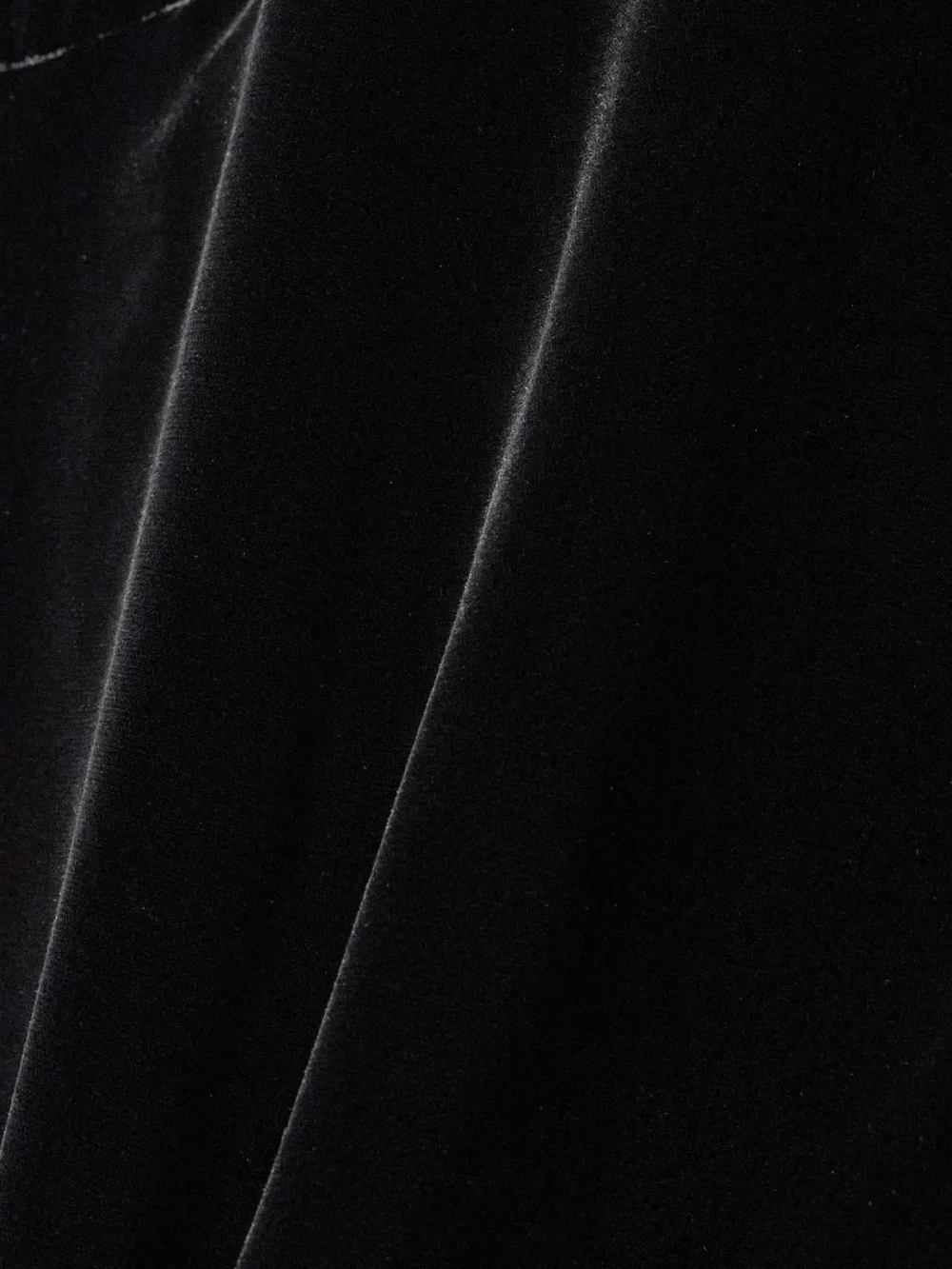 Close-up detail of the Dolce & Gabbana Velvet Gown