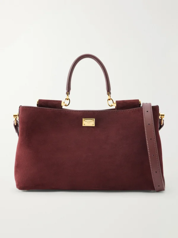 Dolce & Gabbana Vittoria Suede Tote