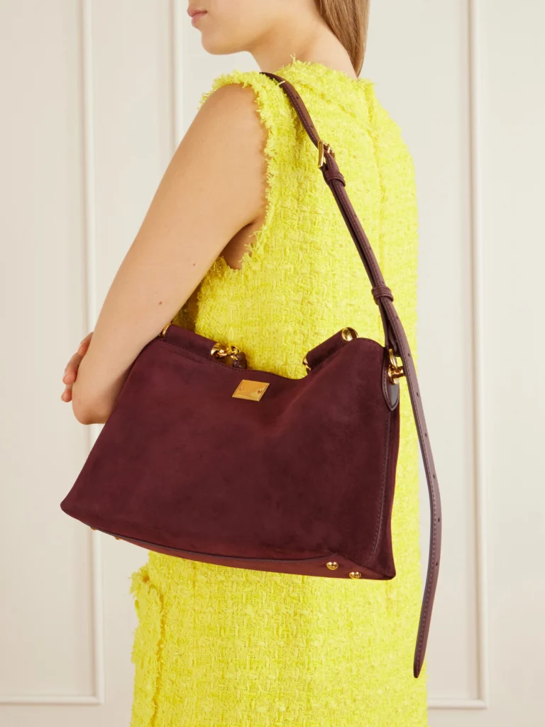 Dolce & Gabbana Vittoria Suede Tote