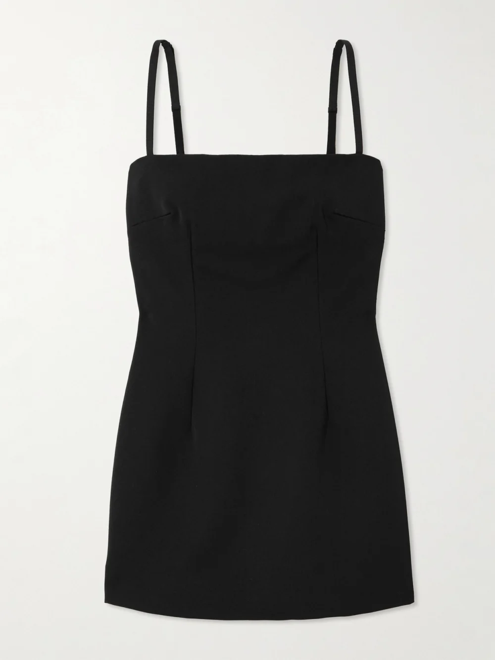 Dolce & Gabbana Wool-twill Mini Dress in black