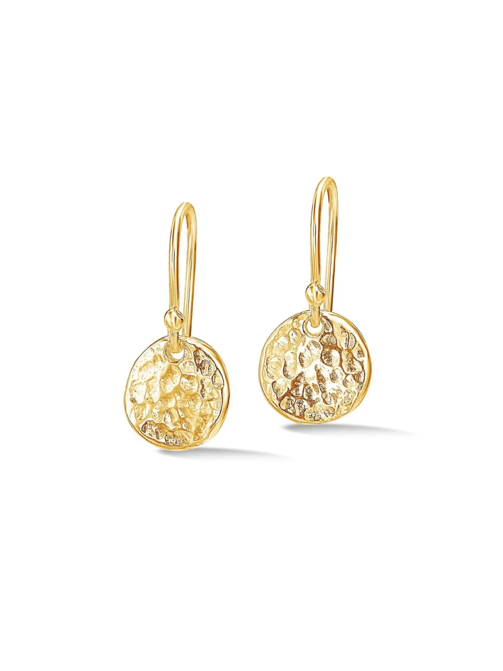 Dower & Hall 10mm Disc Nomad Earrings