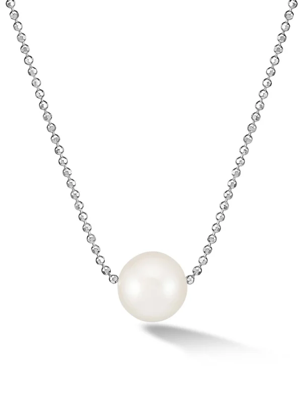 Dower & Hall 12mm Single White Luna Pearl Pendant