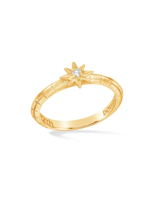 Dower & Hall 14k Diamond True North Twinkle Ring