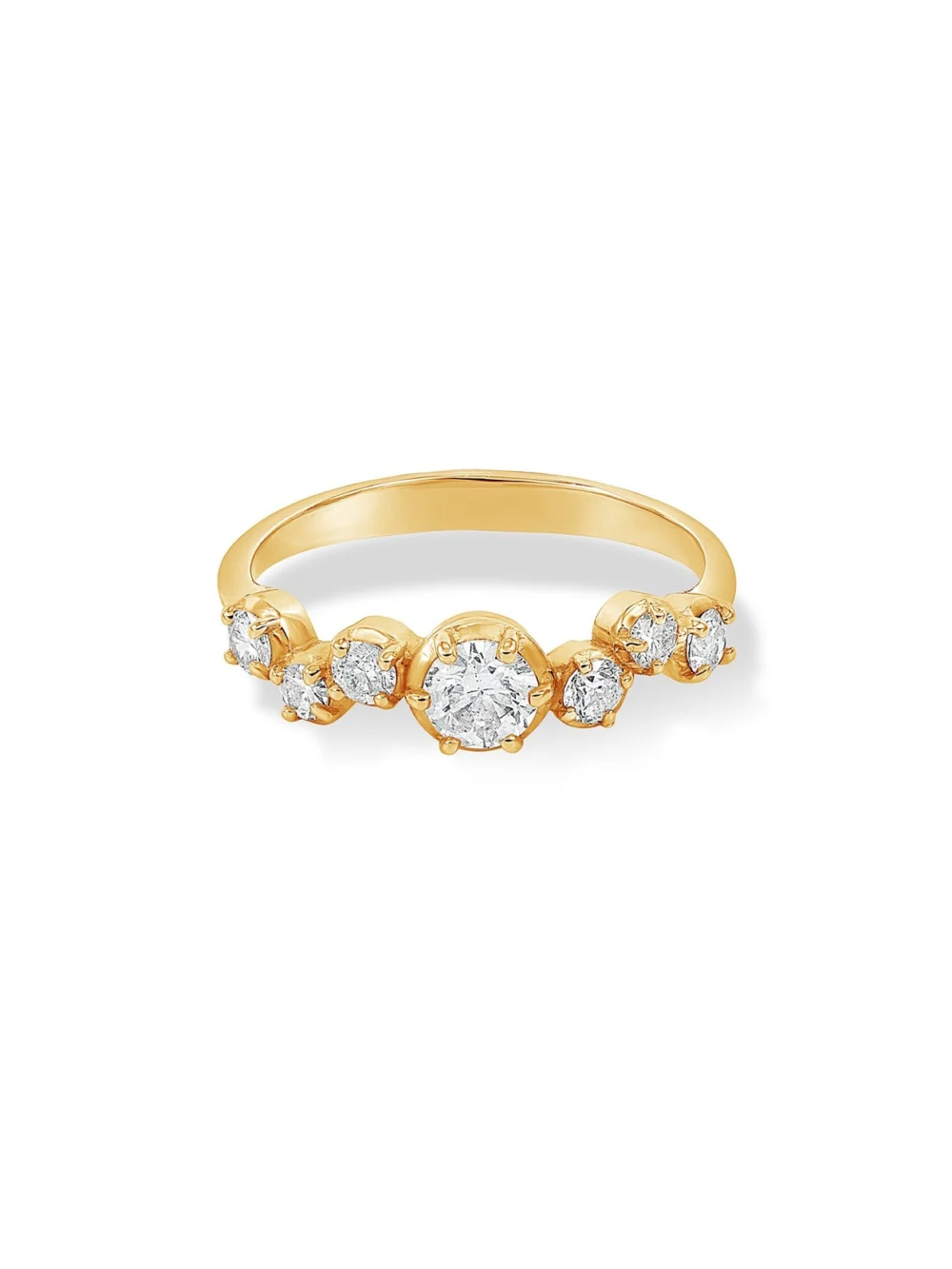 Dower & Hall 18k Diamond Stargazer Ring - 0.66ct, view 4