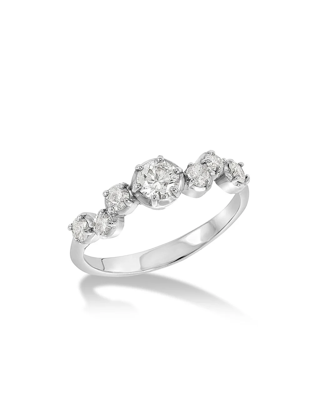 Dower & Hall 18k Diamond Stargazer Ring - 0.66ct, view 5