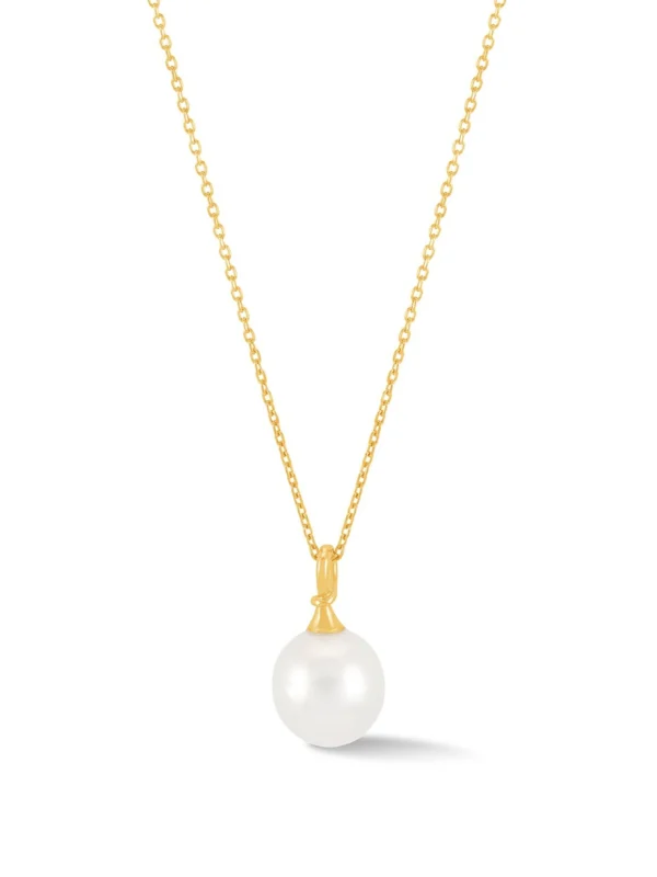Dower & Hall 9k Gold & South Sea Pearl Waterfall Pendant