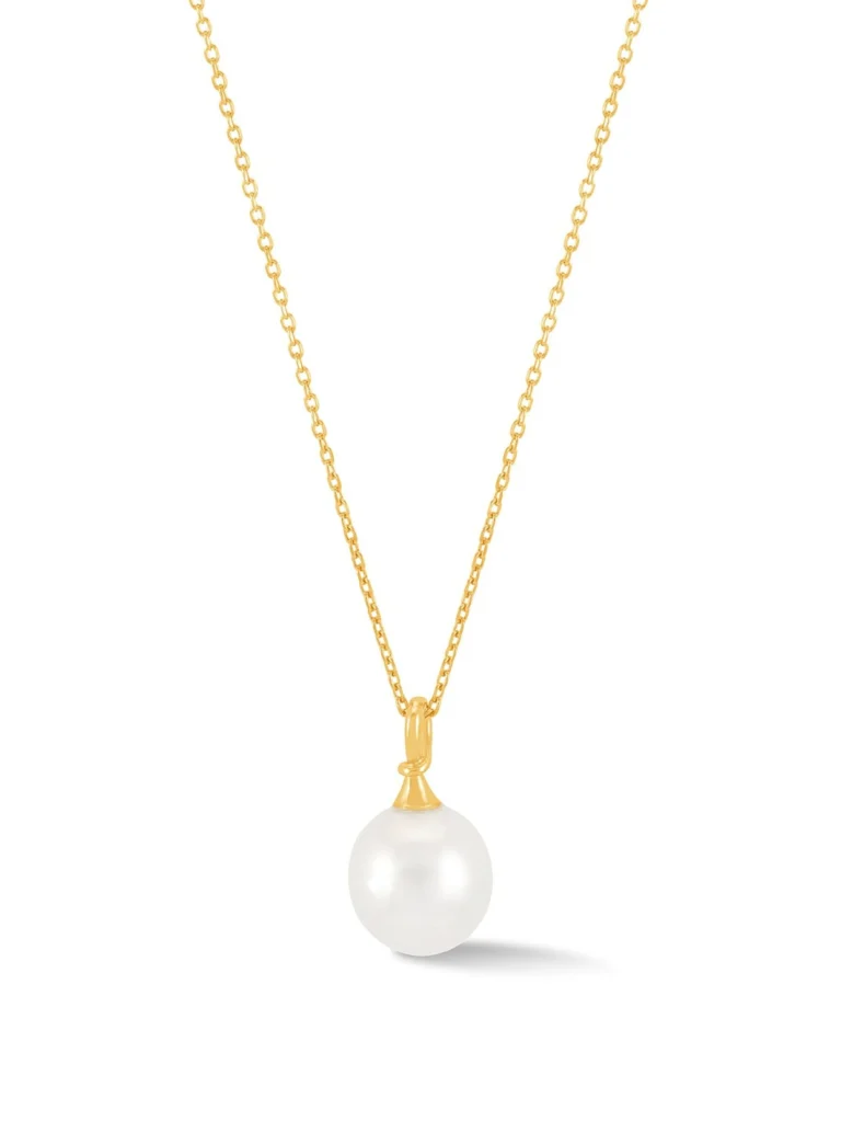Dower & Hall 9k Gold & South Sea Pearl Waterfall Pendant