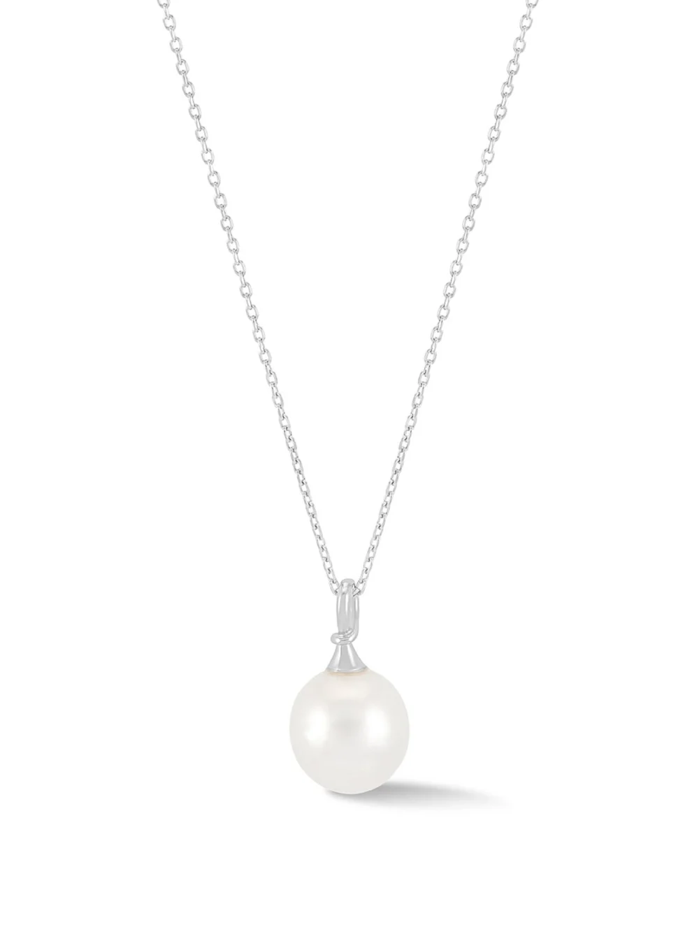 Dower & Hall 9k Gold & South Sea Pearl Waterfall Pendant, view 4