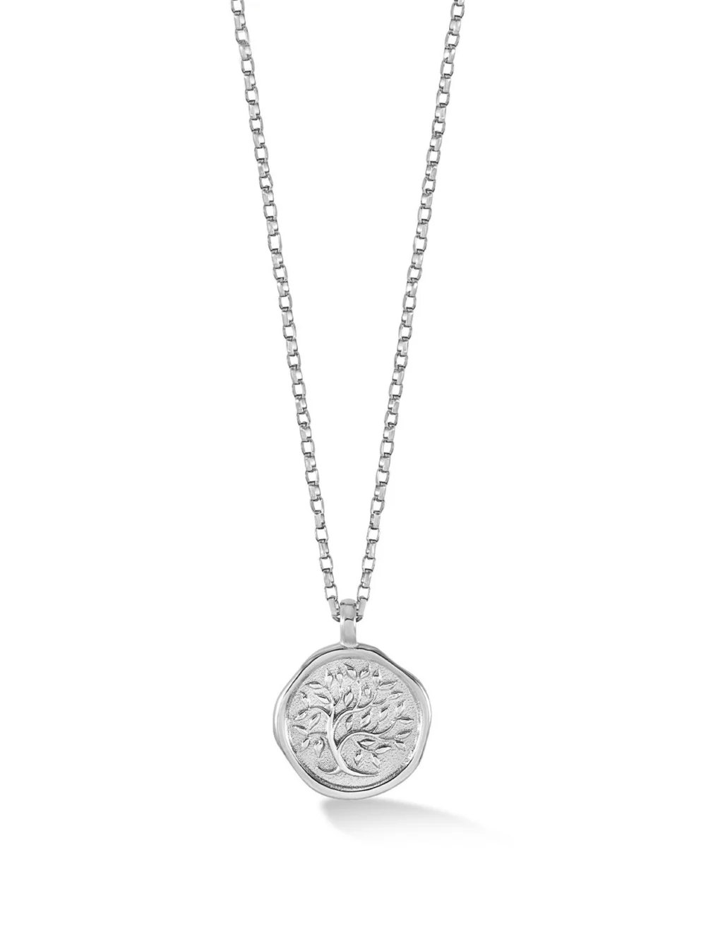 Dower & Hall 9k Gold Tree of Life Tiny Talisman Necklace, view 4