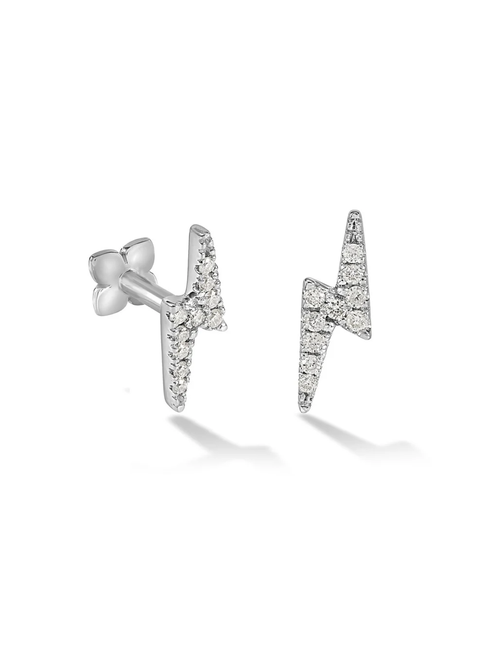 Dower & Hall 9k Lightning Bolt Single Labret, view 5