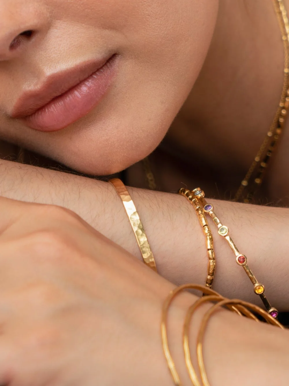 Dower & Hall Array and Nomad Bangle Set, view 3