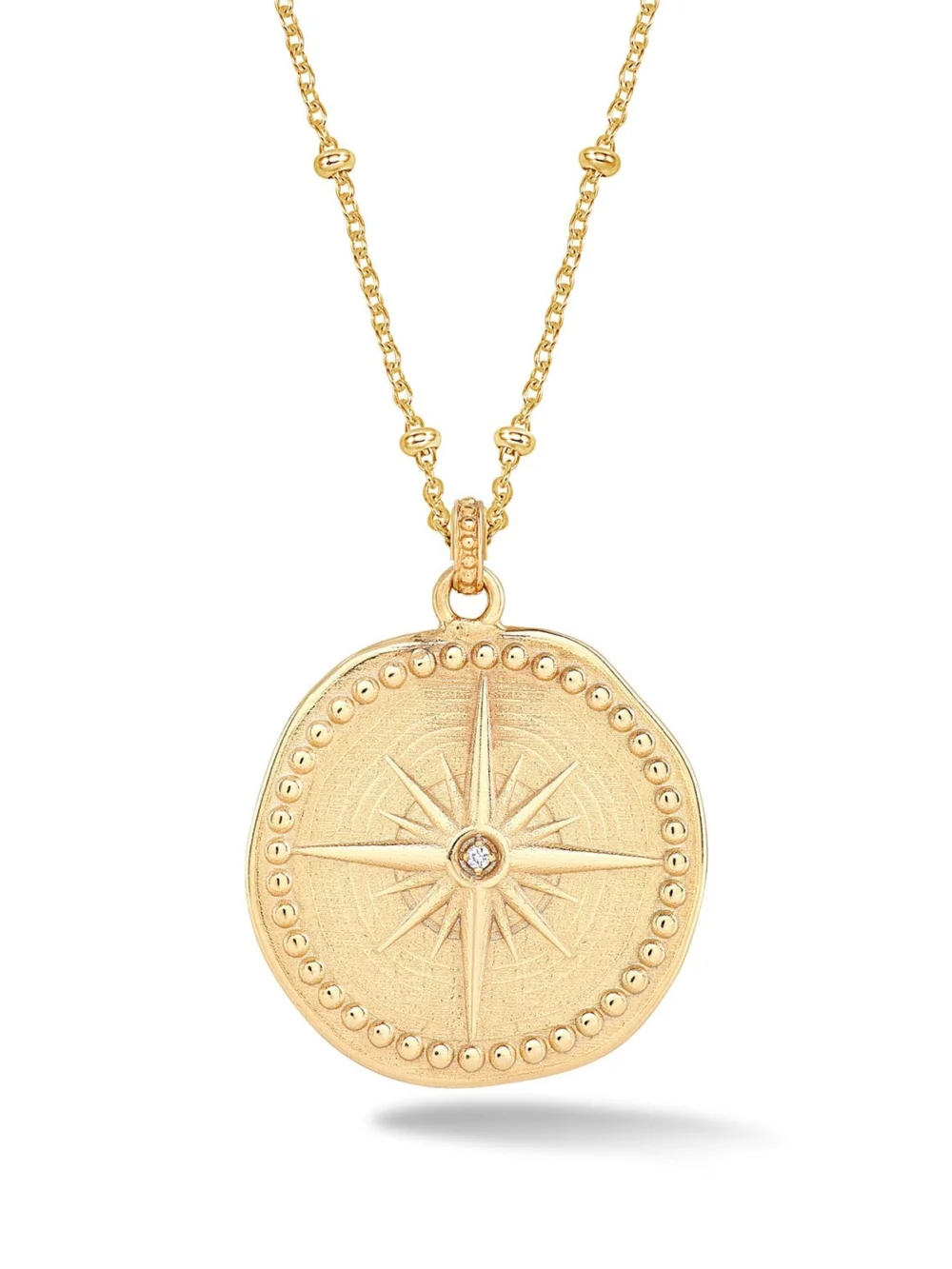 Dower & Hall Diamond True North Talisman Necklace, view 5