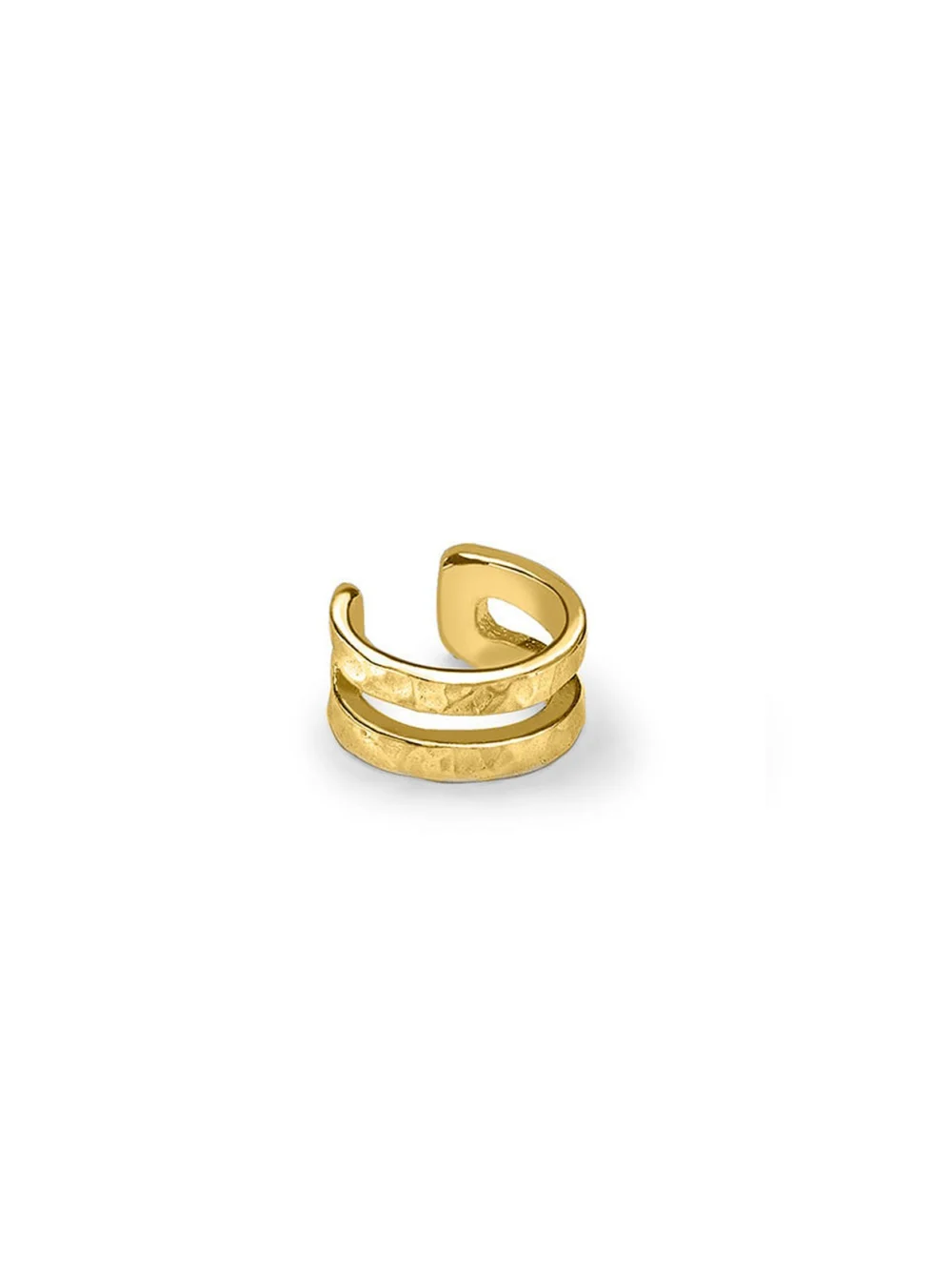 Dower & Hall Double Bar Nomad Ear Cuff, view 6