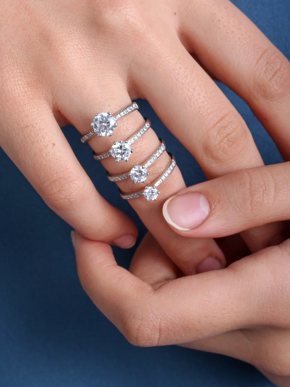 Dower & Hall Exquisite Diamond Engagement Ring, view 5