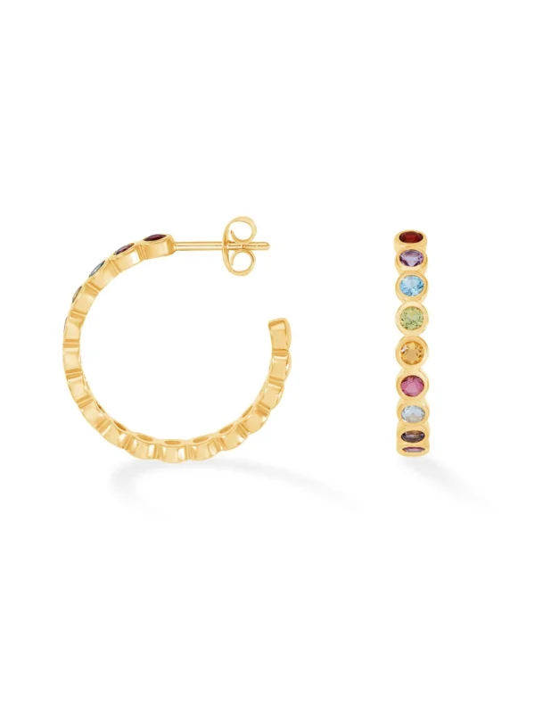 Dower & Hall Large Tutti Frutti Hoops