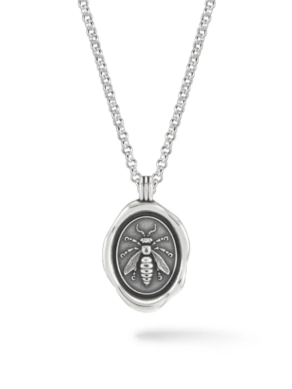 Dower & Hall Men's Achievement Wasp Talisman Necklace