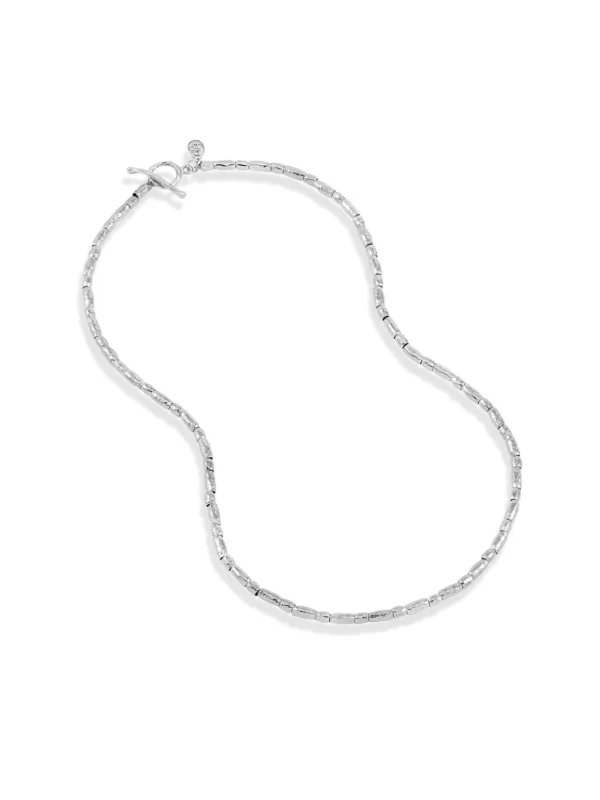 Dower & Hall Men's Rice Nomad Nugget Necklace