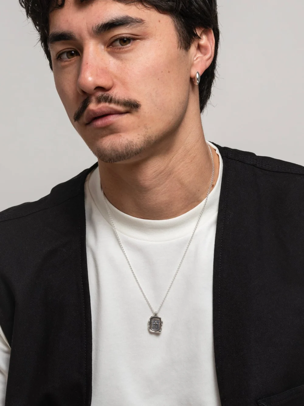 Dower & Hall Men's Success Talisman Necklace, view 5