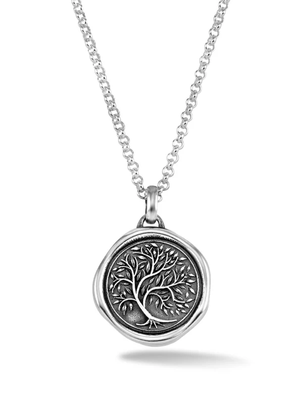 Dower & Hall Men's Tree of Life Talisman Necklace