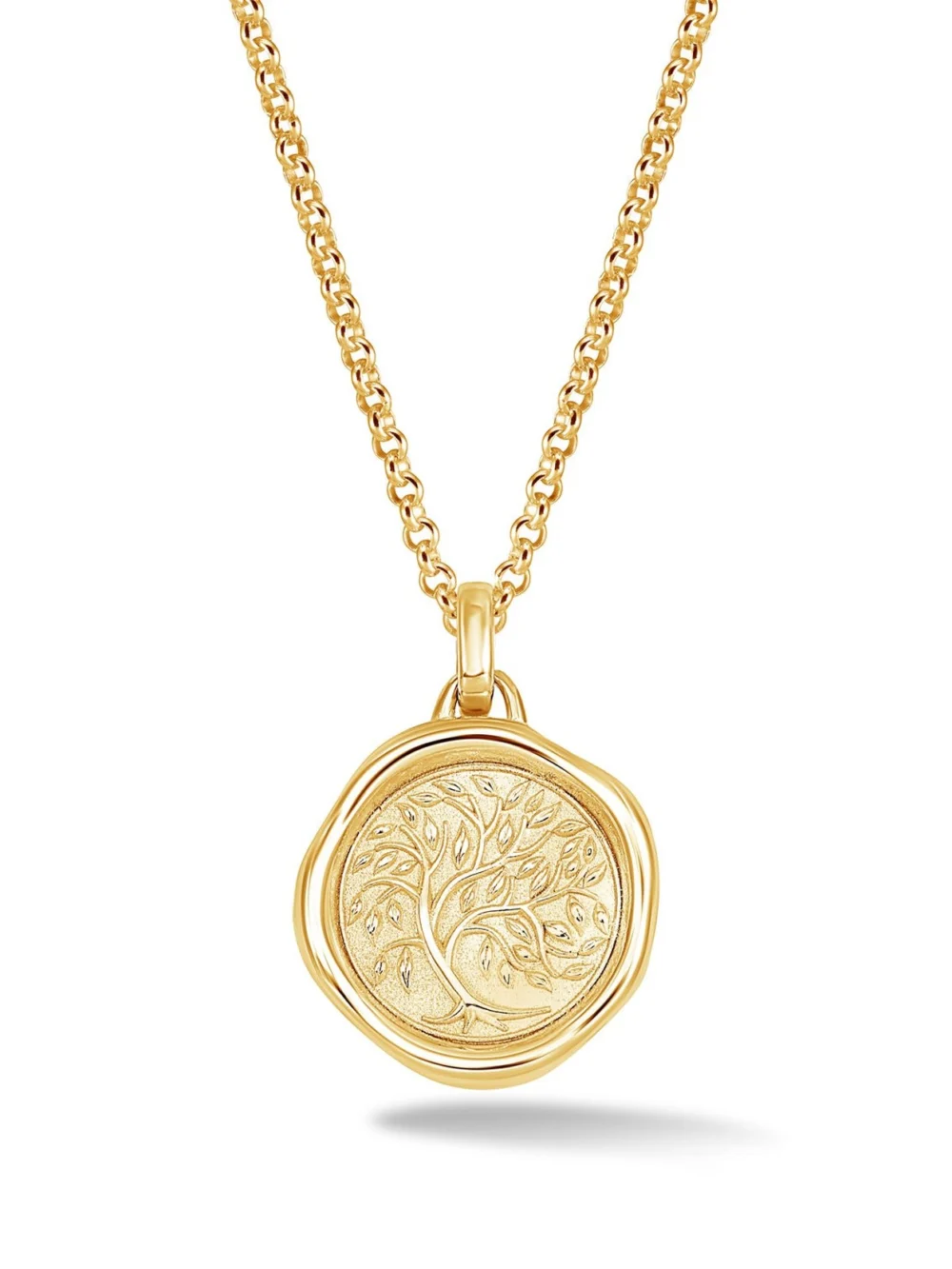 Dower & Hall Men's Tree of Life Talisman Necklace, view 4
