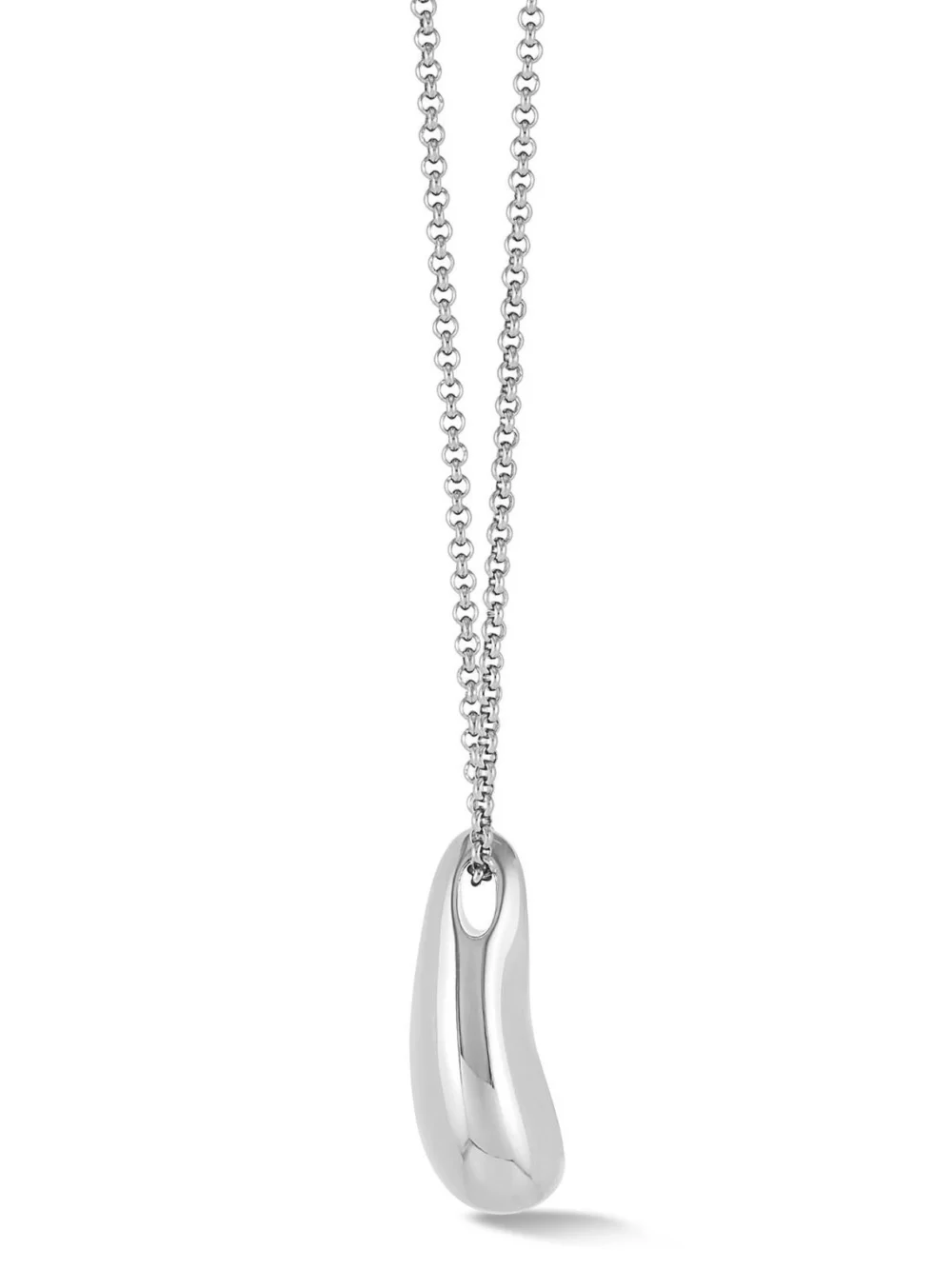 Dower & Hall Men's Waterfall Droplet Necklace, view 4