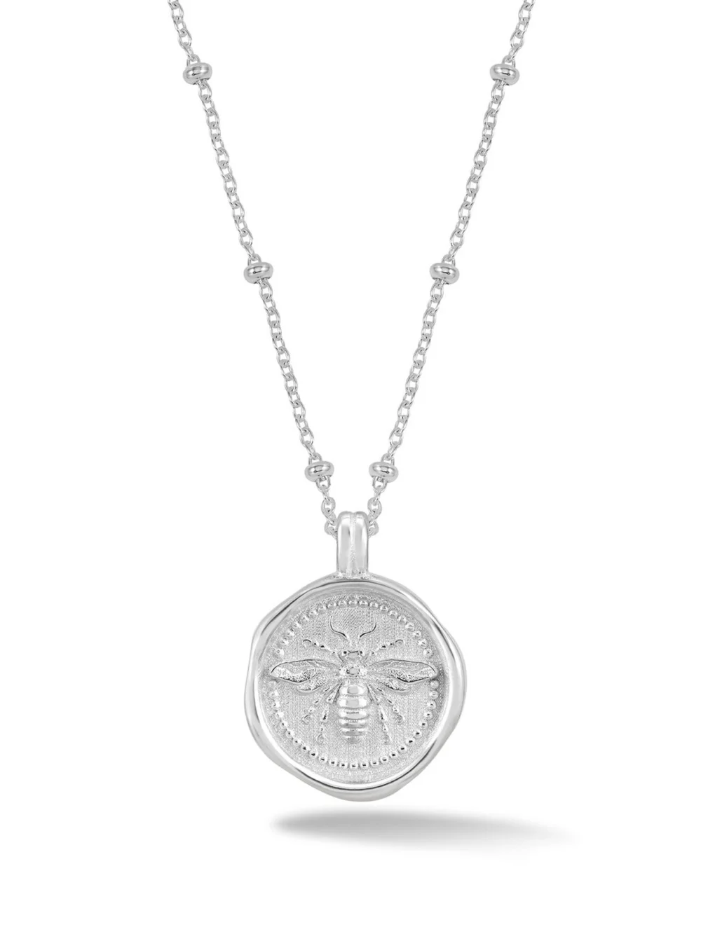 Dower & Hall Queen Bee Talisman Necklace, view 4