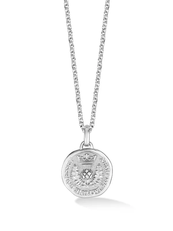 Dower & Hall Scottish Bawbee Coin Talisman Necklace