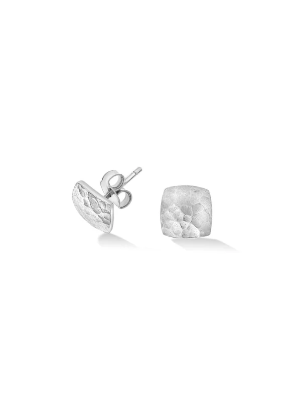 Dower & Hall Small Flat Square Nomad Studs