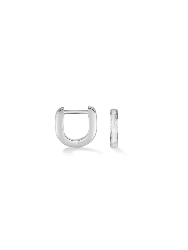 Dower & Hall Small Nomad Link Huggie Hoops