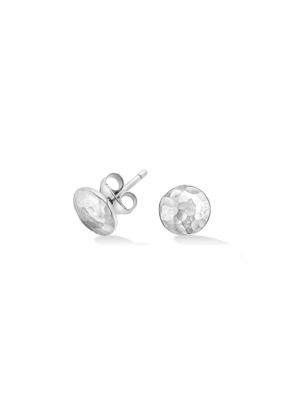 Dower & Hall Small Round Domed Disc Nomad Studs