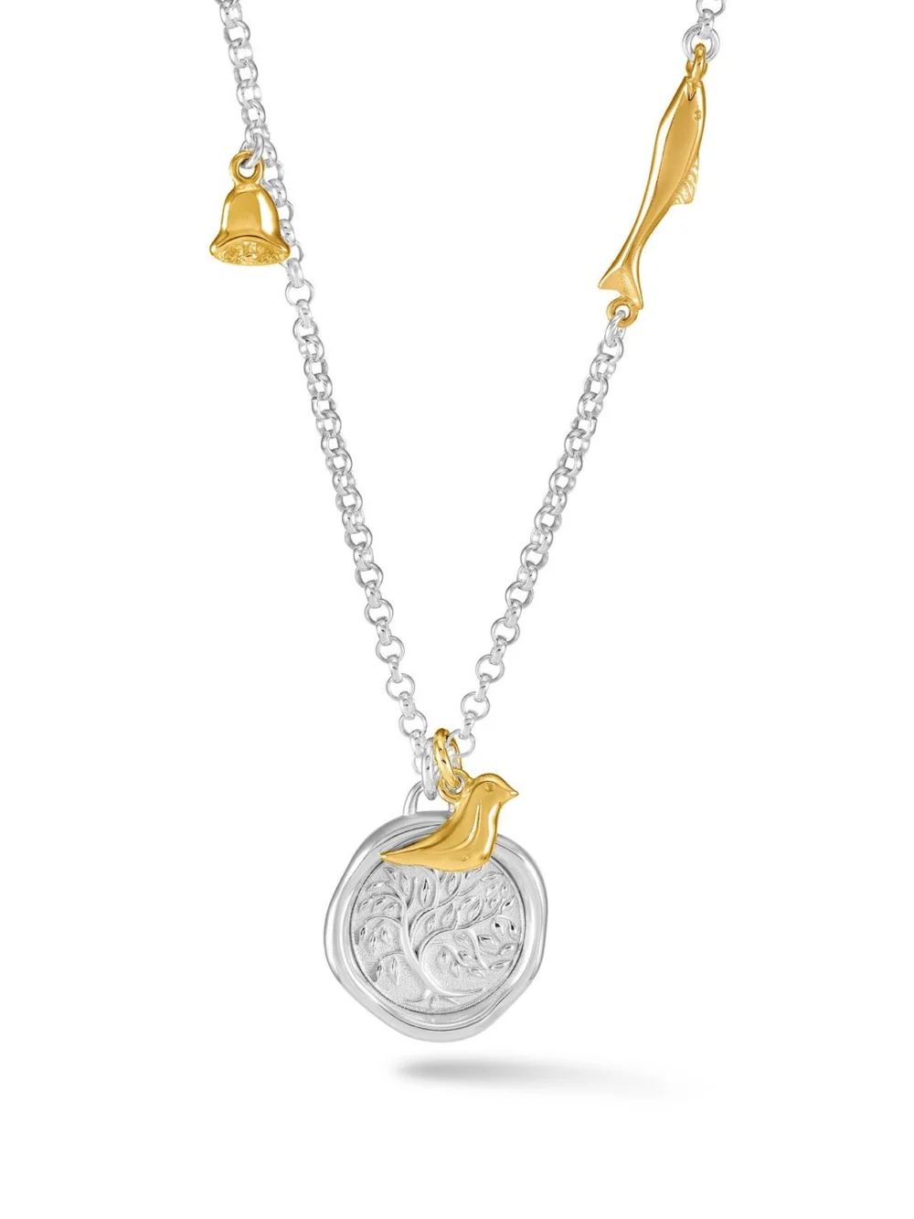 Dower & Hall 'The Glasgow Flourish' Talisman Necklace